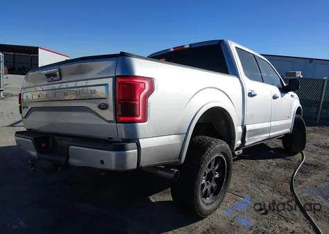 2015 Ford F-150 Platinum z USA, uszkodzony, nr VIN 1FTEW1EG1FFB69630